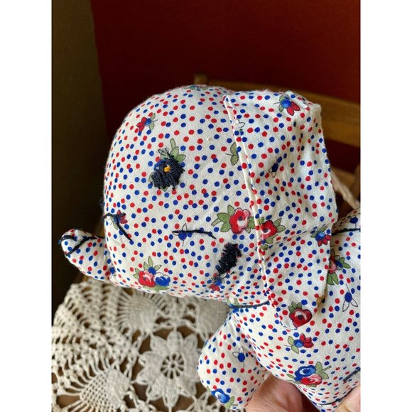 HANDMADE ELEPHANT PLUSH - Handmade Stuffed Elephant - 9" x 5 1/2" - Picture 4 of 7